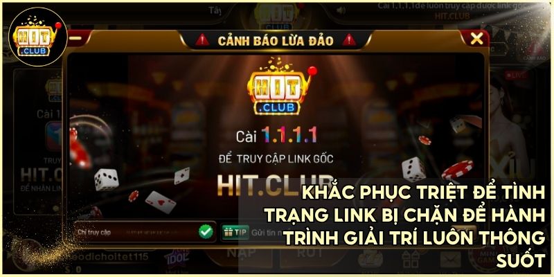Cổng game Hitclub luôn cập nhật các giải pháp truy cập thông minh giúp duy trì kết nối ổn định 24/7