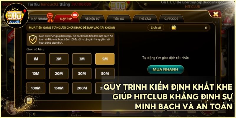 hitclub vượt qua các đợt kiểm định nghiêm ngặt để đạt chứng chỉ vận hành quốc tế