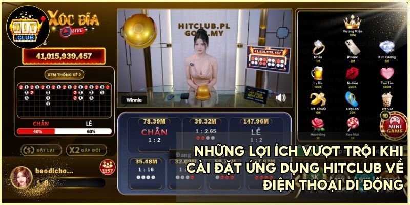 Trải nghiệm tốc độ mượt mà và bảo mật tối ưu cùng ứng dụng Hitclub mới
